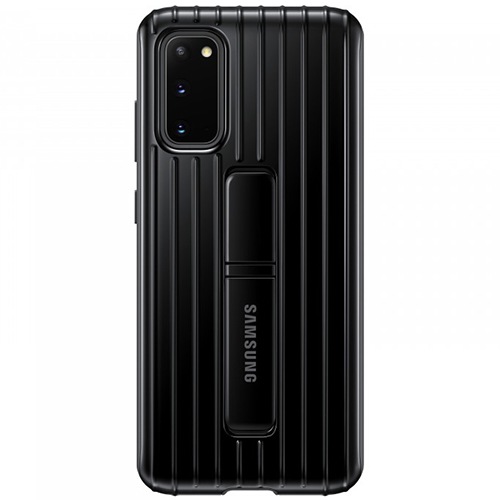 Чехол для Galaxy S20 накладка (бампер) Samsung Protective Standing Cover черный 