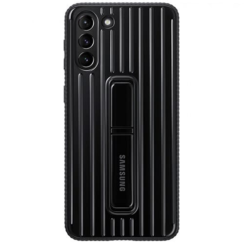 Чехол для Galaxy S21+ накладка (бампер) Samsung Protective Standing Cover черный 