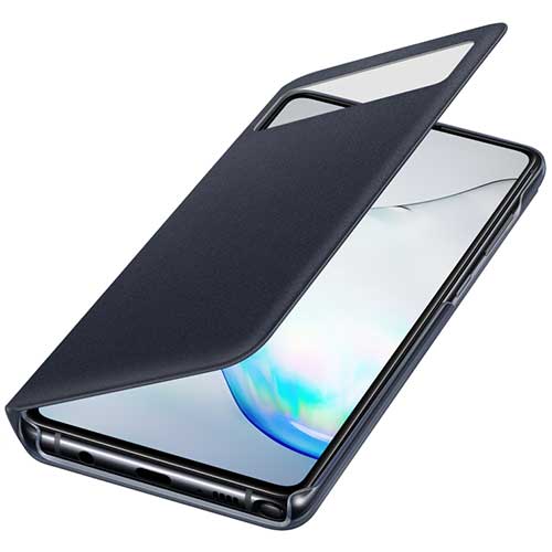 Чехол для Galaxy Note 10 Lite книга Samsung S View Wallet Cover черный 