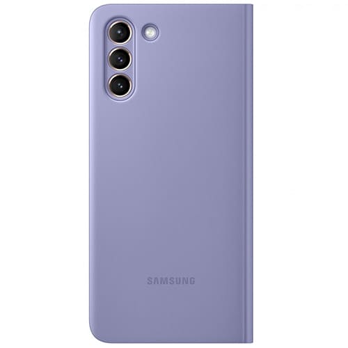Чехол для Galaxy S21+ книга Samsung Smart Clear View Cover фиолетовый