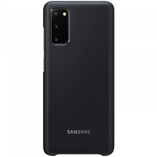 Чехол для Galaxy S20 накладка (бампер) Samsung Smart LED Cover черный