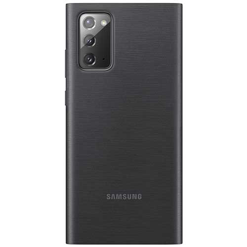 Чехол для Galaxy Note 20 книга Samsung Smart LED View Cover черный