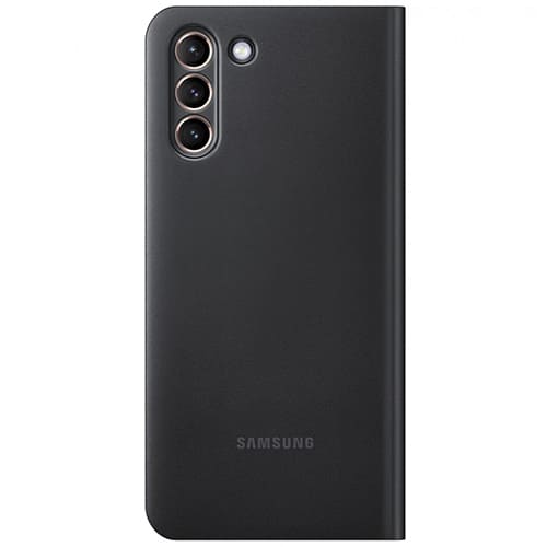 Чехол для Galaxy S21+ книга Samsung Smart LED View Cover черный