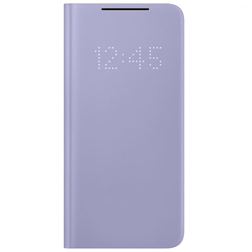 Чехол для Galaxy S21 книга Samsung Smart LED View Cover фиолетовый 