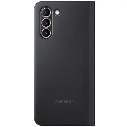 Чехол для Galaxy S21 книга Samsung Smart LED View Cover черный