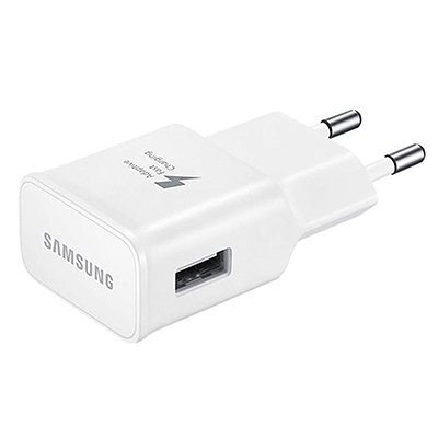 Зарядное устройство для быстрой зарядки Samsung для Galaxy ток 2A (EP-TA20EWE) + кабель белое