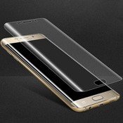Противоударная защитная пленка с закруглениями для Samsung Galaxy S7 edge - фото
