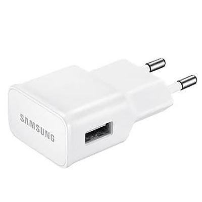 Зарядное устройство Samsung  для Galaxy ток 2A + кабель micro USB (EP-TA12EWEUGRU) White 