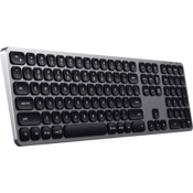 Беспроводная клавиатура Satechi Aluminum Bluetooth Wireless Keyboard (Серый) - фото
