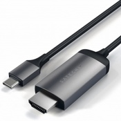 Кабель Satechi Aluminum Type-C to HDMI 4K 60Hz (темно-серый) - фото
