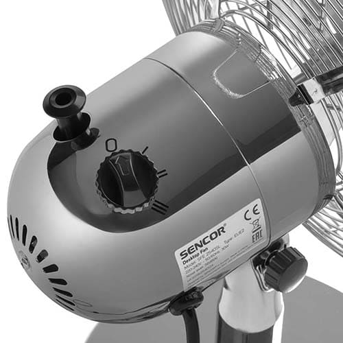 Настольный вентилятор Sencor SFE 2540SL (Серебристый)