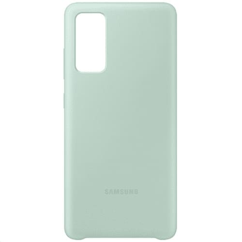 Чехол для Galaxy S20 FE накладка (бампер) Samsung Silicone Cover мятный