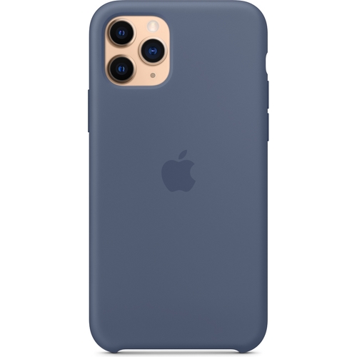 Чехол для iPhone 11 Pro Max Apple Silicone Case (MX032ZM/A) арктический синий