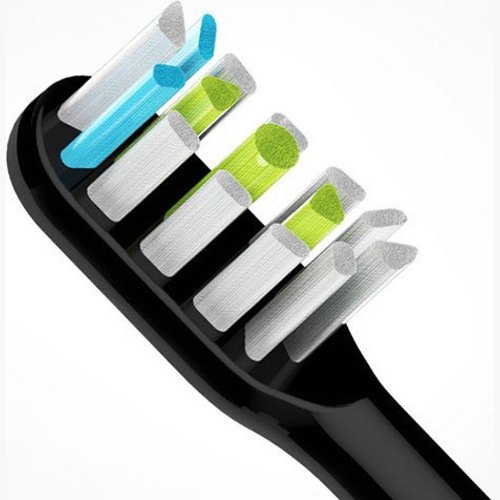 Сменные насадки для зубной щетки Soocas X3 (Черный) 2 шт.