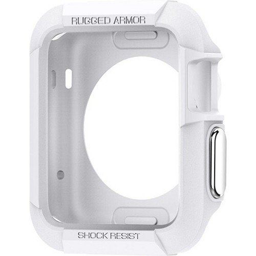 Чехол Spigen Rugged Armor для Apple Watch 38mm белый (SGP11486)