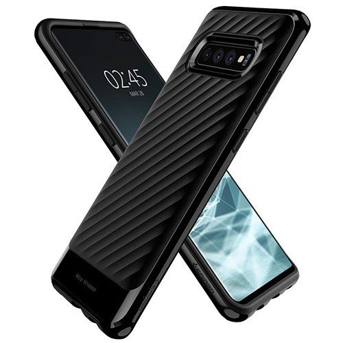 Чехол для Samsung Galaxy S10 накладка (бампер) Spigen Neo Hybrid черный