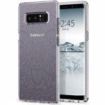 Чехол для Samsung Galaxy Note 8 накладка (бампер) Spigen Liquid Crystal Shine кристально-прозрачный ( 587CS22057) - фото