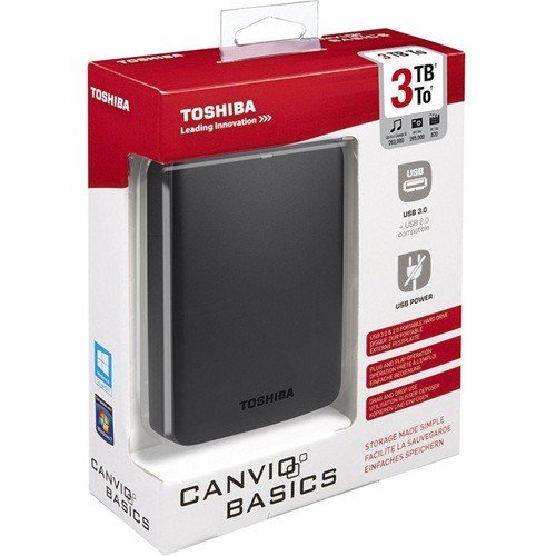 Жесткий диск Toshiba Canvio Basics 3TB