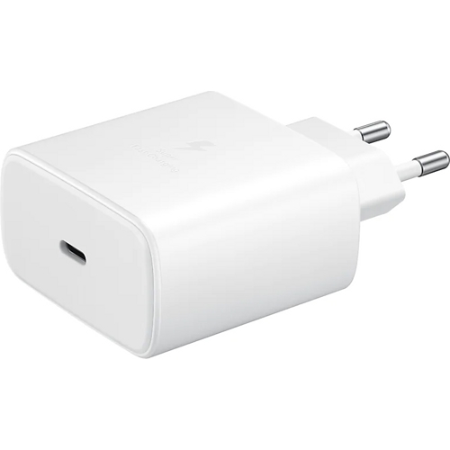Зарядное устройство Samsung EP-TA845XWEGRU + USB Type-C кабель (Белый)