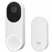 Дверной видеоглазок Xiaomo Smart Video Doorbell (Белый) - фото