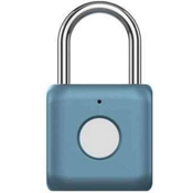Умный замок Smart Fingerprint Lock Padlock YD-K1 (Синий) - фото