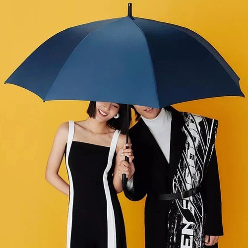 Зонт Urevo J-Handle Umbrella Large (Синий)