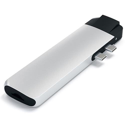 USB-хаб Satechi Aluminum Type-C Pro Hub Adapter With Ethernet (Серебристый) ST-TCPHES