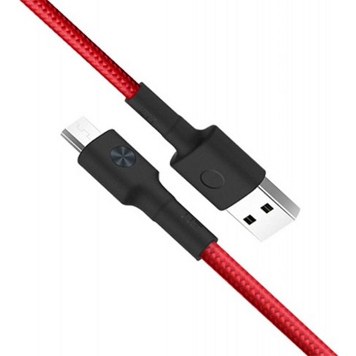 USB кабель Xiaomi ZMI Micro для зарядки и синхронизации, длина 1,0 метр (Красный)