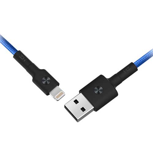 USB кабель ZMI MFi Lightning длина 2,0 метра AL833 (Синий)