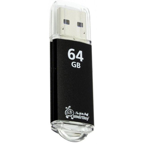 USB Флеш 64GB Smartbuy V-Cut USB 3.0 (черный)