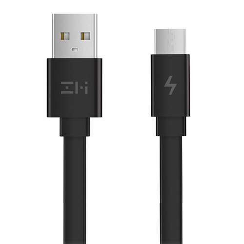 USB кабель ZMI MicroUSB длина 30 см (черный)