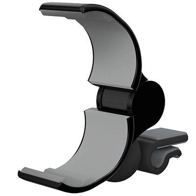 Автодержатель Ppyple Vent-Clip5 в воздуховод универсальный  для смартфонов черный 