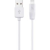 USB кабель Hoco X1 Lightning, длина 3,0 метра (Белый) - фото