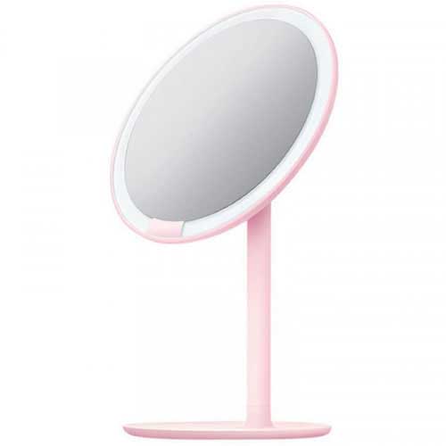 Зеркало с подсветкой Amiro Lux High Color (170 mm.) (Розовый)
