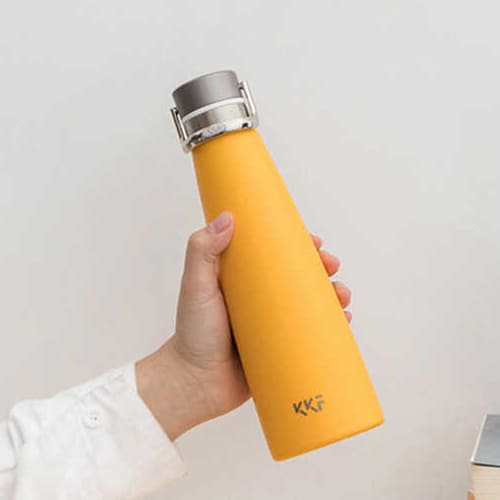 Умная термокружка Xiaomi Kiss Kiss Fish Smart Vacuum Cup OLED 475ml (Желтый)