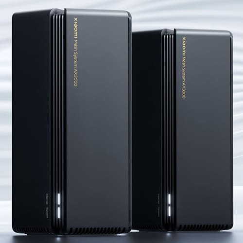 Набор Wi-Fi роутеров Xiaomi Mesh System AX3000 Черный (Международная версия)