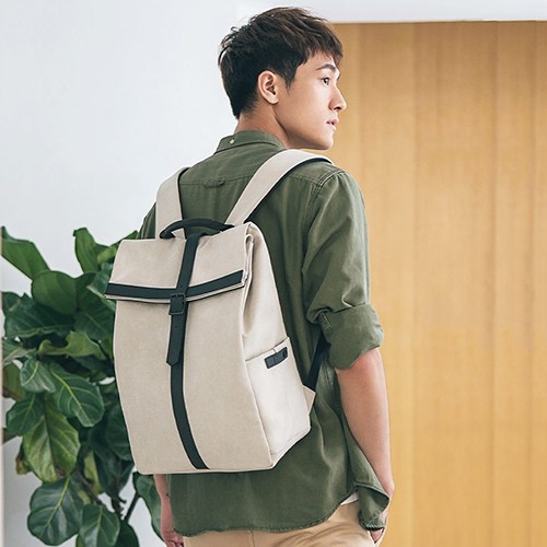 Рюкзак 90 Points Grinder Oxford Casual Backpack (Бежевый)