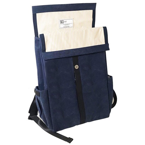 Рюкзак 90 Points Grinder Oxford Casual Backpack (Темно-синий)