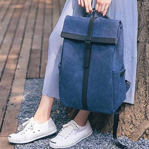 Рюкзак Xiaomi Mi 90 Points Grinder Oxford Casual Backpack (Темно-синий) Рюкзак Xiaomi Mi 90 Points Grinder Oxford Casual Backpack (Темно-синий)