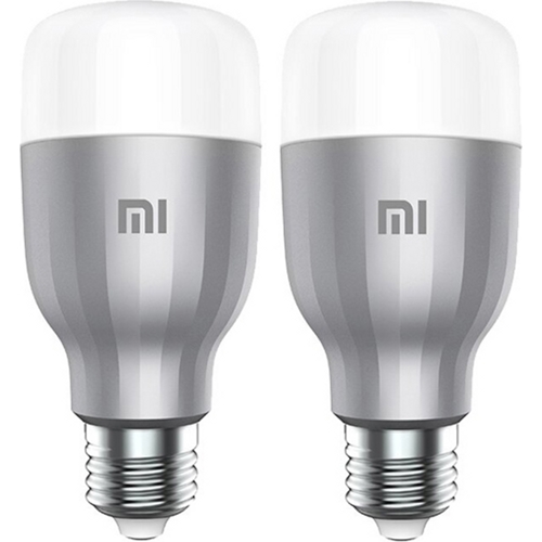 Упаковка светодиодных ламп 2 шт Xiaomi Mi LED Smart Bulb 2-Pack MJDP02YL, E27, 10Вт (MJDP02YL) 