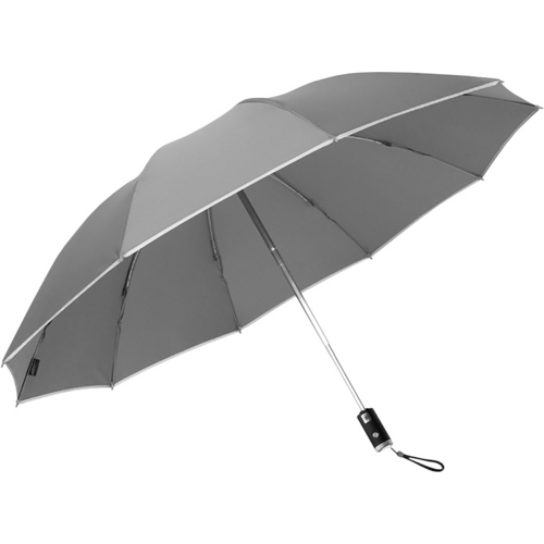 Зонт с фонариком Zuodu (Серый)