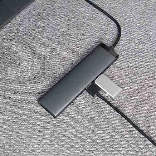 USB-C хаб Xiaomi MiiiW Type-C Hub Adapter 7 in1 (Серый)
