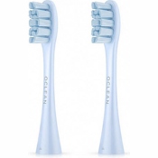 Сменная насадка для зубных щеток Oclean PW07 Toothbrush Head, 2шт. (Голубой) - фото