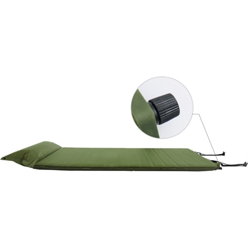 Туристический матрас с надувной подушкой  Zaofeng Outdoor Single Automatic Inflatable Cushion (Зеленый)