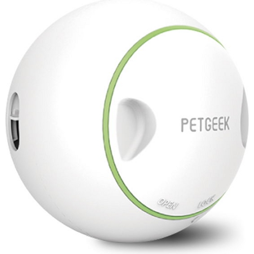 Игрушка для животных с утечкой корма Petgeek Automatic Ball (Белый)