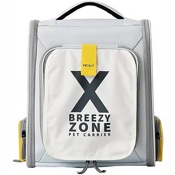 Переноска- рюкзак для кошек Xiaomi PETKIT Outdoor X-Zone Cat Backpack P7701 (Серый) - фото