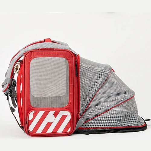 Переноска- рюкзак для кошек Xiaomi PETKIT Outdoor X-Zone Cat Backpack P7701 (Красный)