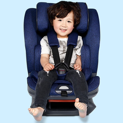 Детское автокресло QBORN Child Safety Seat (Синий)