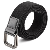 Ремень Qimian Stretch Sports Belt XL 130 см (Черный) - фото