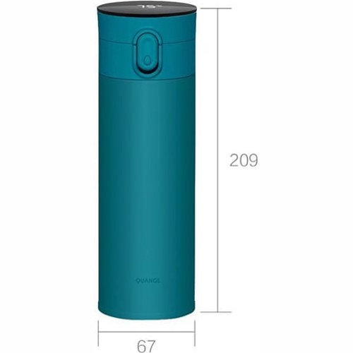 Термокружка Quange Display Vacuum Flask BW200 0.4л (Зеленый)